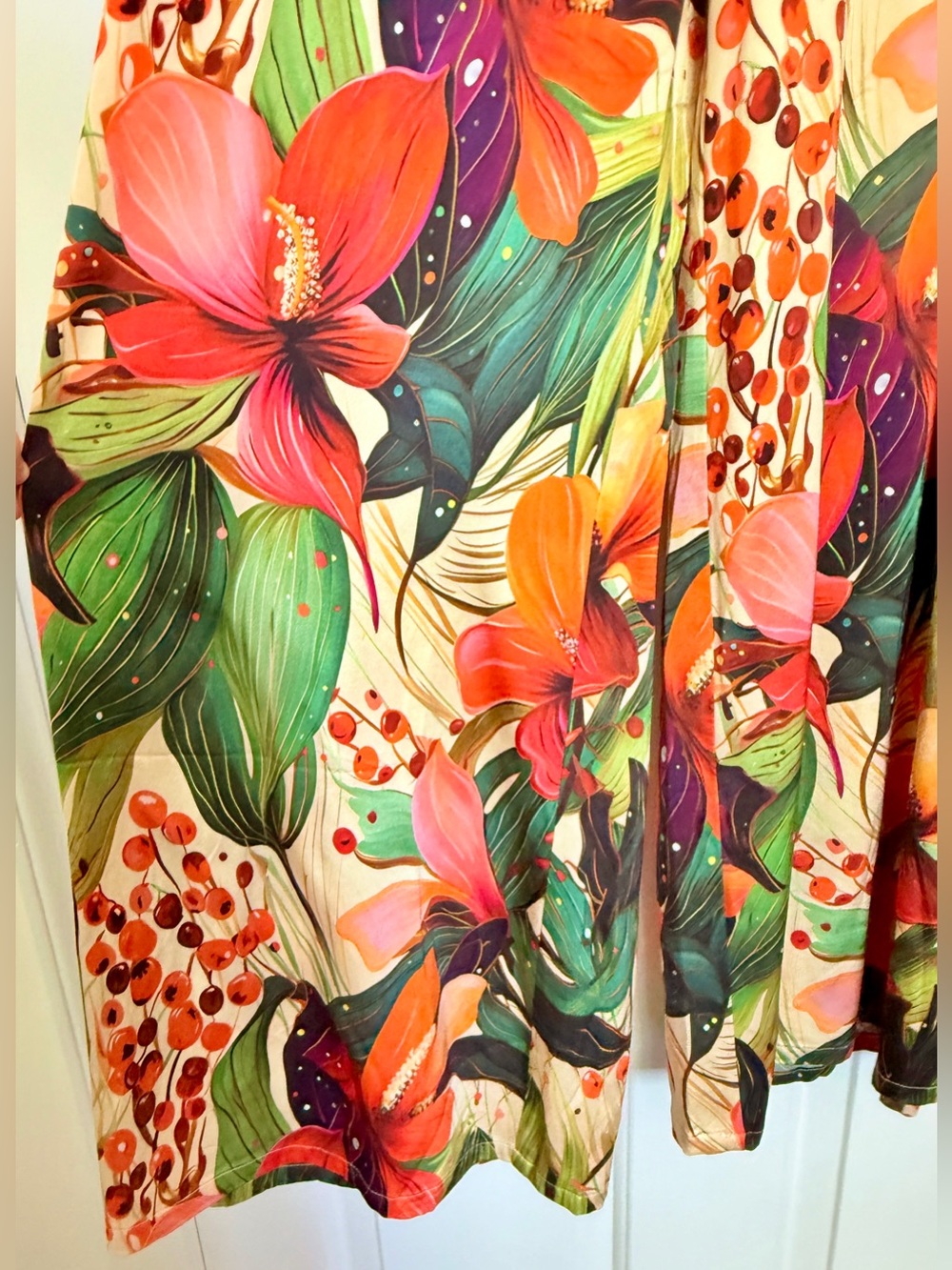 NWT Shore Tropical High Waisted Pants 
Sz XS - Picture 4 of 10